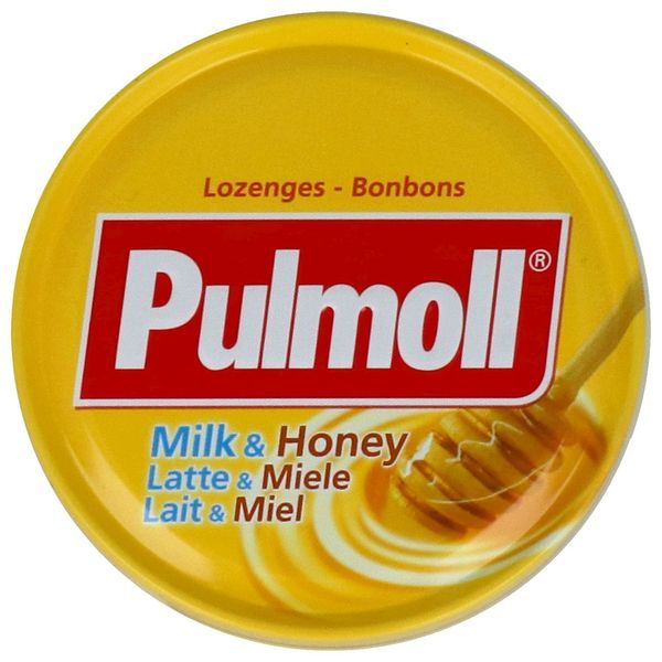PULMOLL MILK & HONEY Bonbon lait et miel, bt 75 g