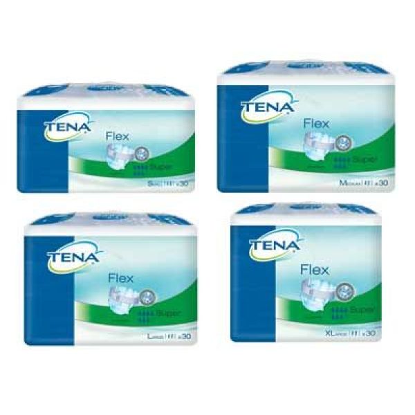 TENA FLEX SUPER LARGE SACHET DE 30