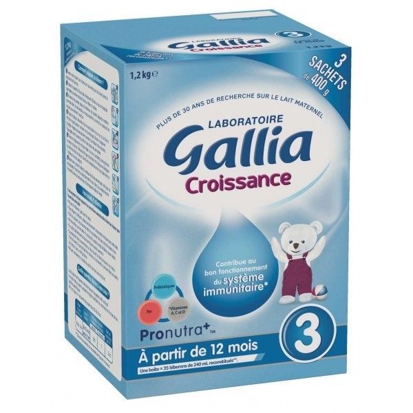 Gallia lait croissance 1200g 