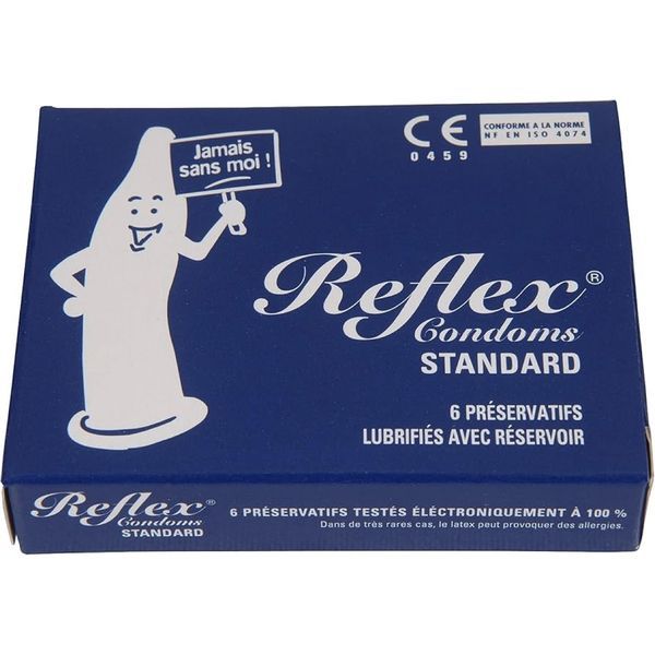 REFLEX CONDOMS STANDARD PRESERVATIF 6