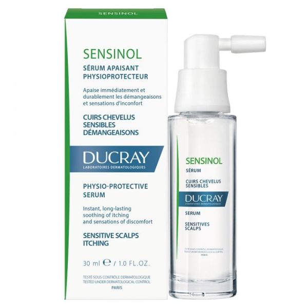 Ducray Sensinol Serum Apaisant Physioprotecteur Cuirs Chevelus Sensibles Et Demangeaisons 30Ml