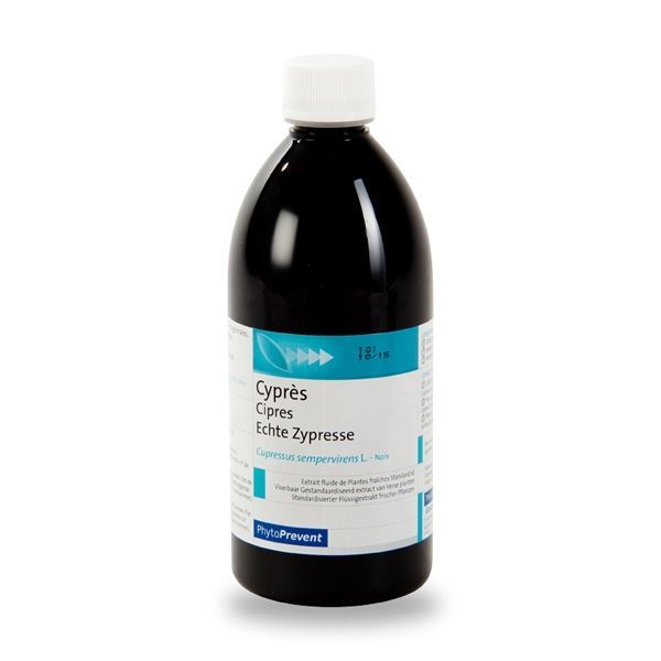 EPS CYPRES  500ML Extraits fluides de Plantes fraîches Standardisés et Glycérinés