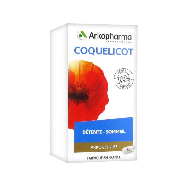 Arkopharma Arkogélules Coquelicot 45 Gélules