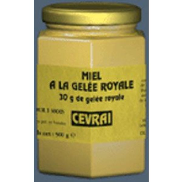 C'Est Vrai Miel+Gelee Royale Liq Pot 500 G 1