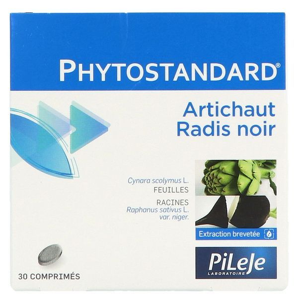 Pilège Phytostandard® Artichaut / Radis Noir 30 comprimés
