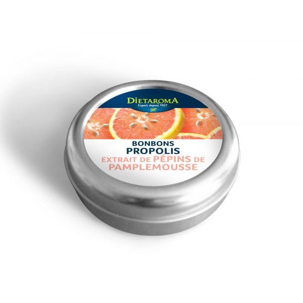 Dietaroma Bonbons propolis / pépins de pamplemousse - 50 g
