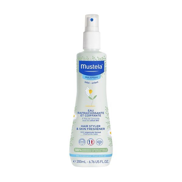 Mustela Eau Rafraichissante Et Coiffante A La Camomille Bio Creme Tube 200 Ml 1