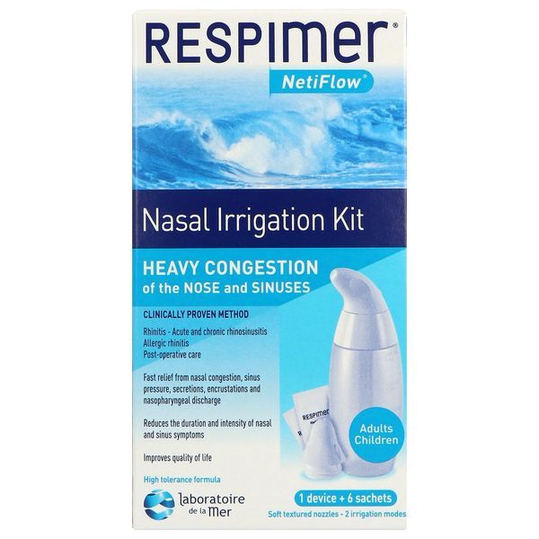RESPIMER NETIFLOW KIT Kit pour lavage des fosses nasales, unité