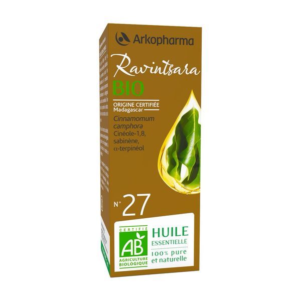 Arkoessentiel Huile Essentielle Ravintsara Bio Premium Flacon 5 Ml 1