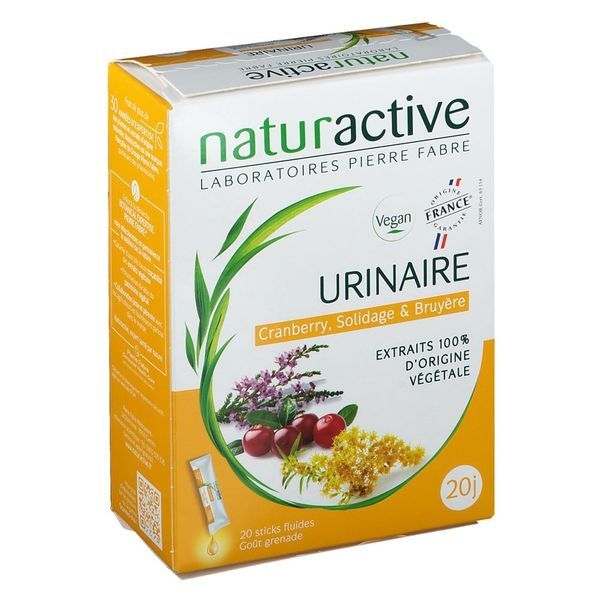 Naturactive Naturcative Fluide Urinaire Liquide Stick 10 Ml 20
