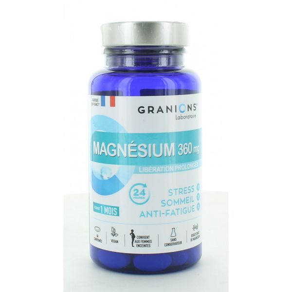 Granions Magnésium 360 mg - 60 comprimés