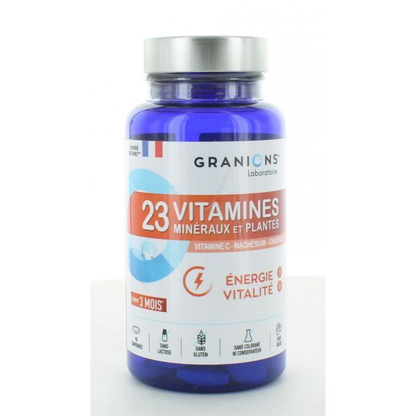 23 vitamines - 90 comprimés