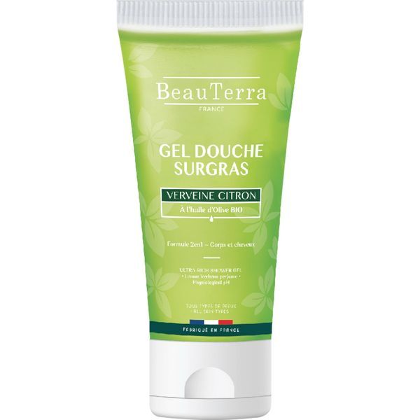 Beauterra Gel Douche Surgras Verveine Citron Tube 100 Ml 1