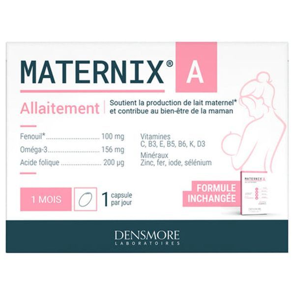 MATERNIX A Capsule, complément alimentaire pour l'allaitement, bt 30
