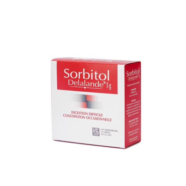 Sorbitol Delalande Menthe 5 G Poudre Pour Solution Buvable En Sachet-Dose B/20