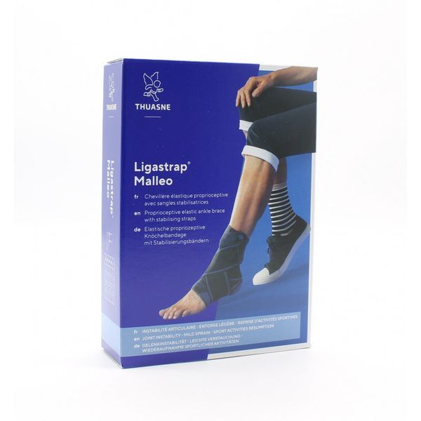 Ligastrap Malleo V2 - Chevillere Ligamentaire Gris T3 1