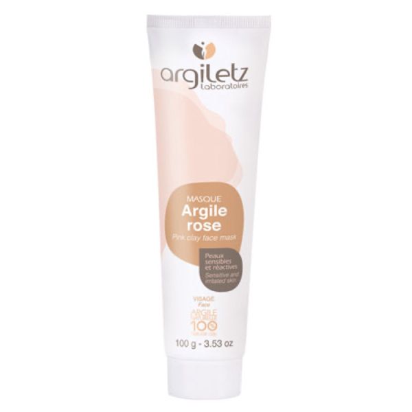 ARGILETZ MASQUE VISAGE Masque à l'argile rose, tube 100 g