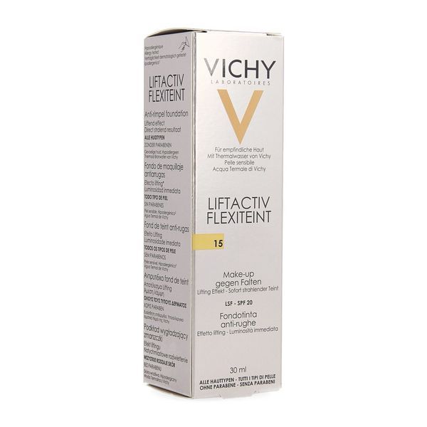 LIFTACTIV FLEXITEINT Fond de teint fluide antiride, SPF 20, n° 15, opale, fl 30 ml