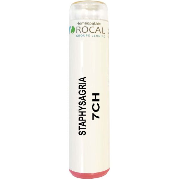 Staphysagria 7ch tube granules 4g rocal