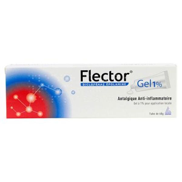 Flector 1 % (Epolamine De Diclofenac) Gel Pour Application Locale 60 G En Tube