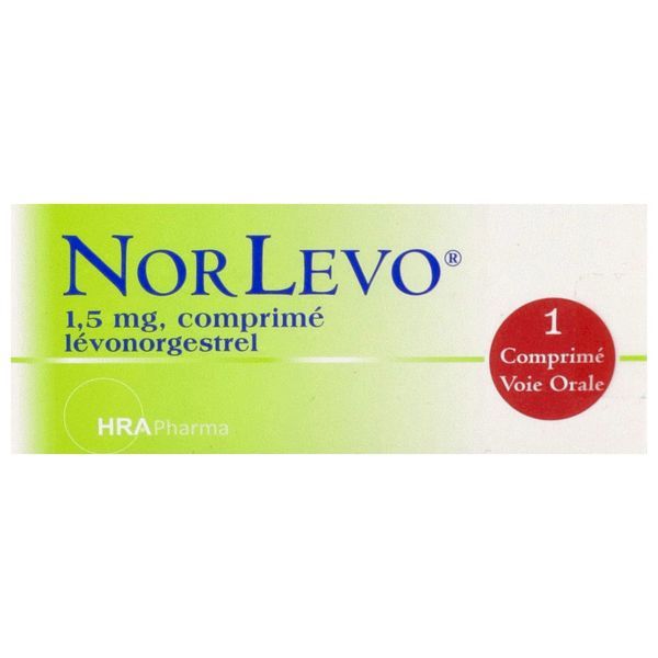 NORLEVO Comprimé 1,5 mg, boîte 1