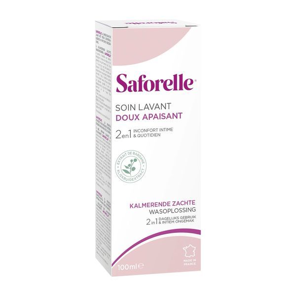 SAFORELLE SOIN LAVANT DOUX Gel lavant doux, fl 100 ml