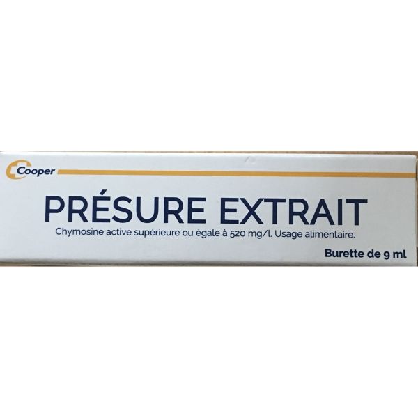 PRESURE LIQUIDE SIMPLE COOPER Présure liquide, fl 1 litre
