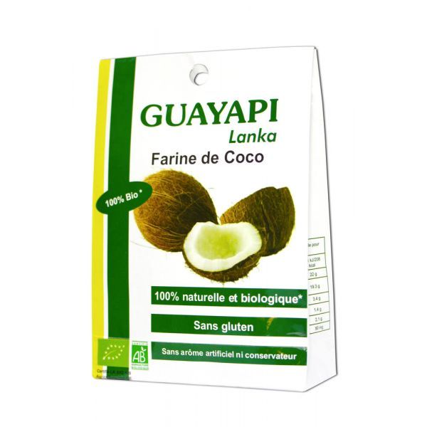 Guayapi Farine de coco BIO - sachet de 500 g