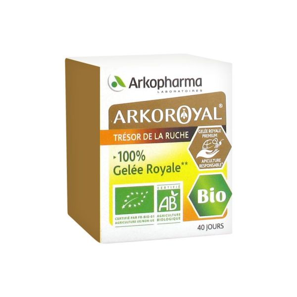 Arkoroyal 100% Gelee Royale Bio Pate Oral Pot 40 G 1