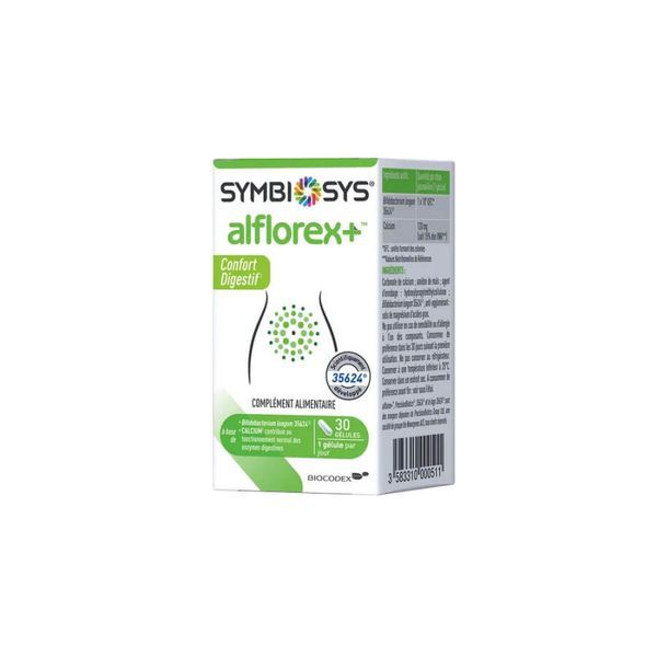 Symbiosys Alflorex + confort digestif 30 gélules