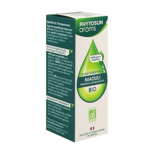 Phytosun Arom Huile Essentielle Bio Niaouli Flacon 10 Ml 1