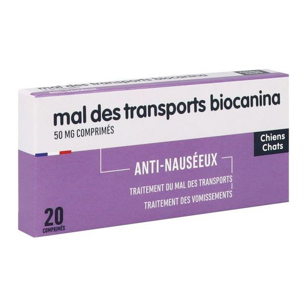 Biocanina Mal Des Transports Cpr 4 Secab Plaq Tfor 20