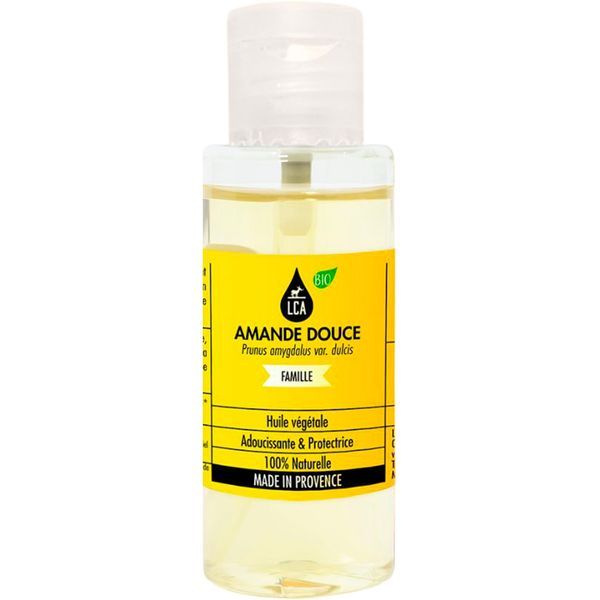 Lca Composition Huile Vegetale Amande Douce Bio Flacon 50 Ml 1