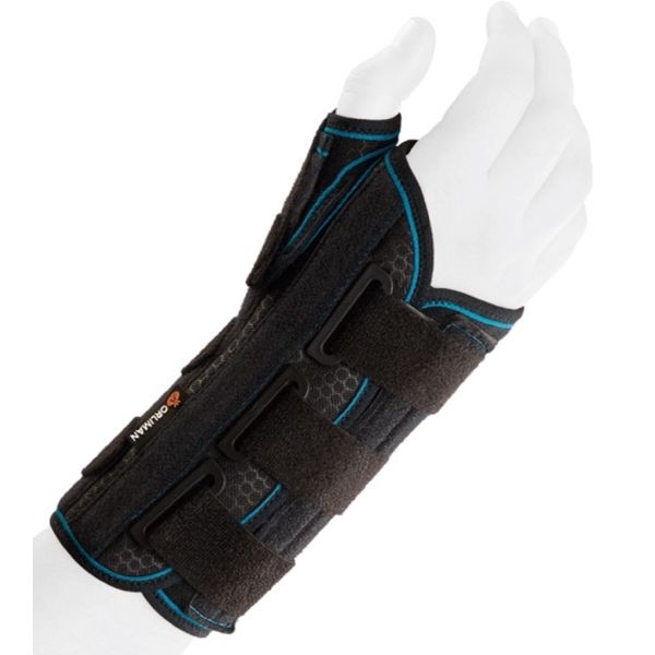 ORLIMAN ATTELLE DE POIGNET POUCE CONFORT PLUS - GAUCHE NOIR T1 1