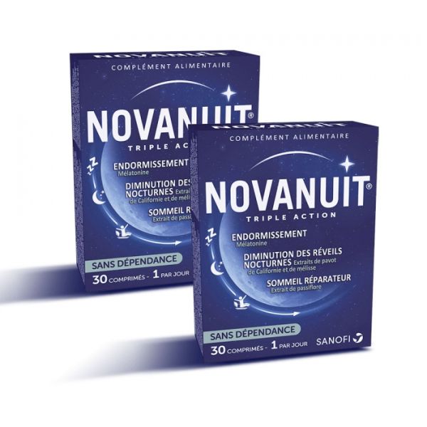 Novanuit Triple Action 2X30 Comprimes