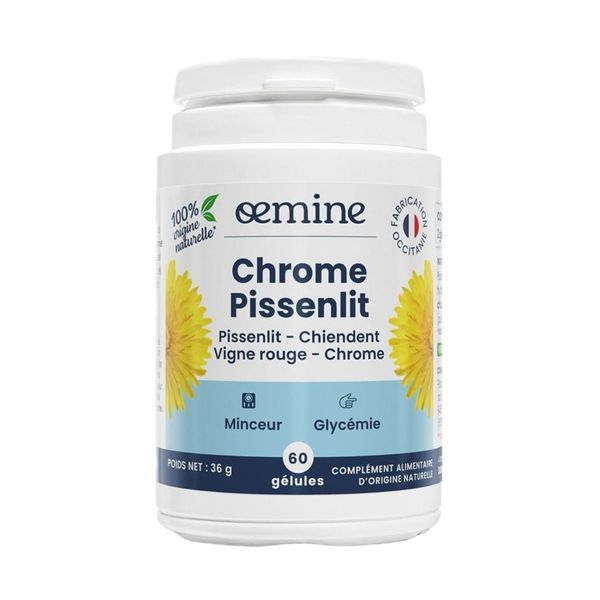 OEMINE CHROME PISSENLIT GELULE 60