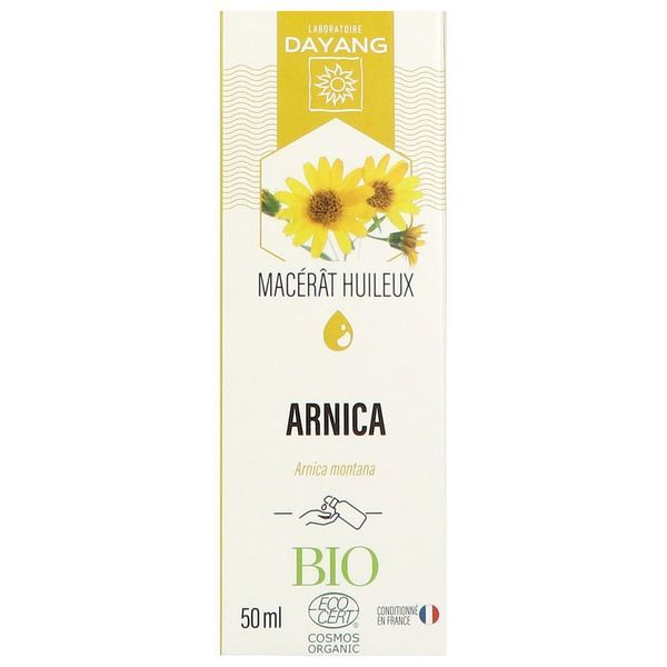 DAYANG BIO MACERAT HUILEUX Macérât huileux d'arnica bio, fl 50 ml