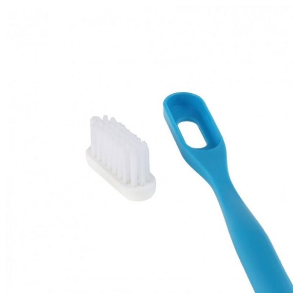 Lamazuna Recharge De 3 Tetes Brosses A Dents Ecologique Souple