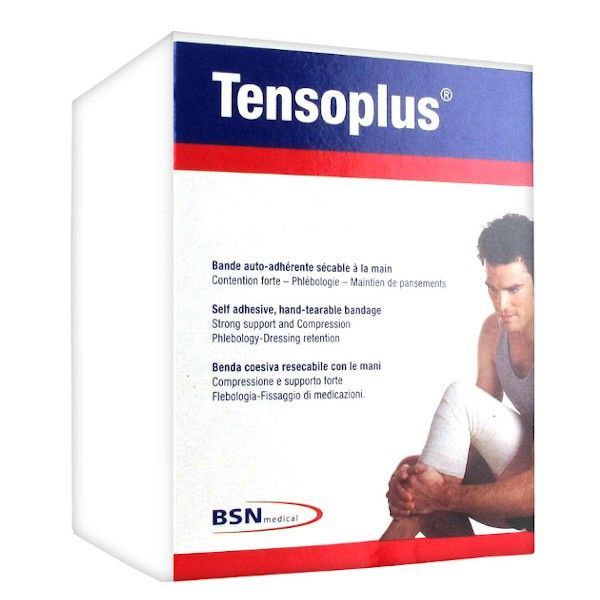 TENSOPLUS blanc 3 m x 10 cm 1 bande