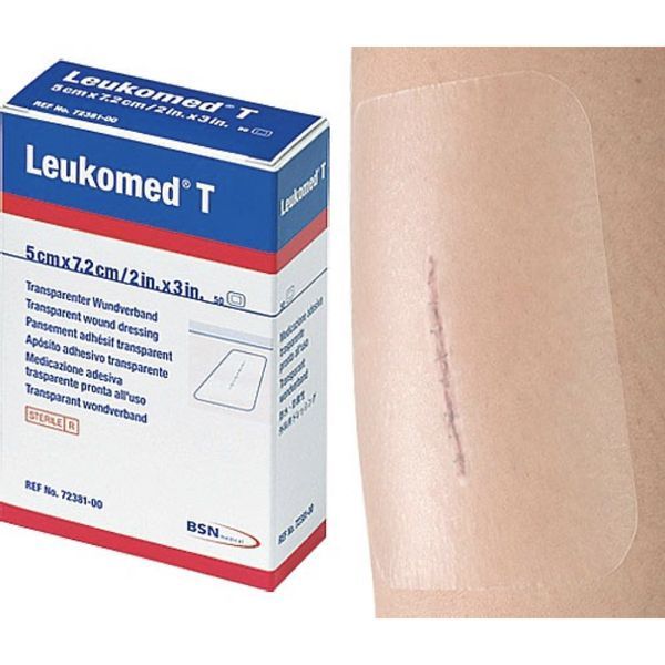 LEUKOMED T Pansement film stérile, adhésif, 15 cm x 25 cm (ref. 72381-22), bt 5