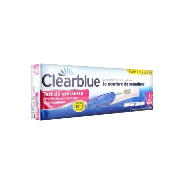 Clearblue Digital Test De Grossesse A Lecture Digitale +Indicateur Date Conception 1