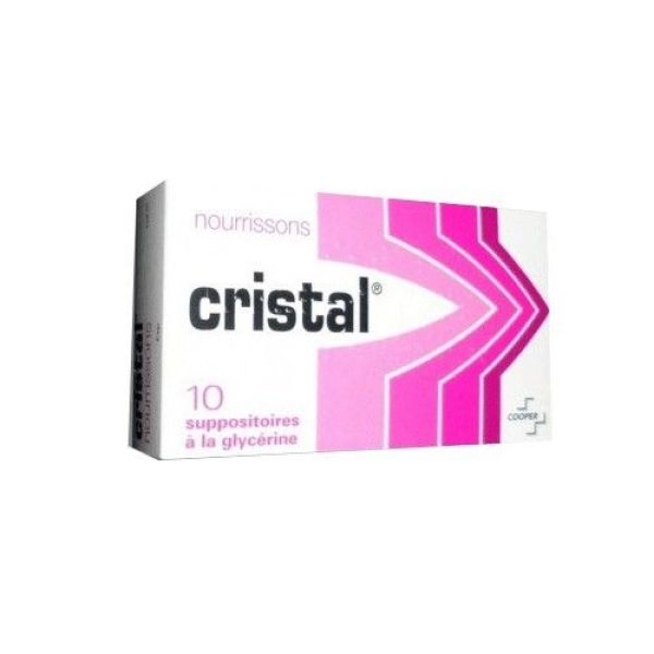 CRISTAL NOURRISSONS suppositoire B/10