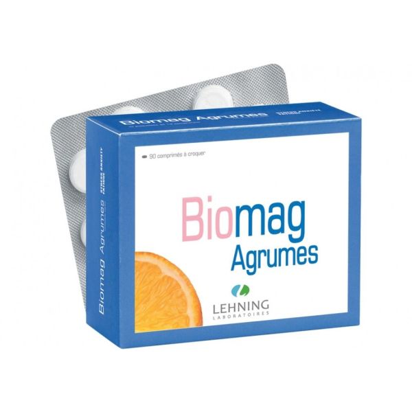 BIOMAG AGRUMES comprimé à croquer B/90