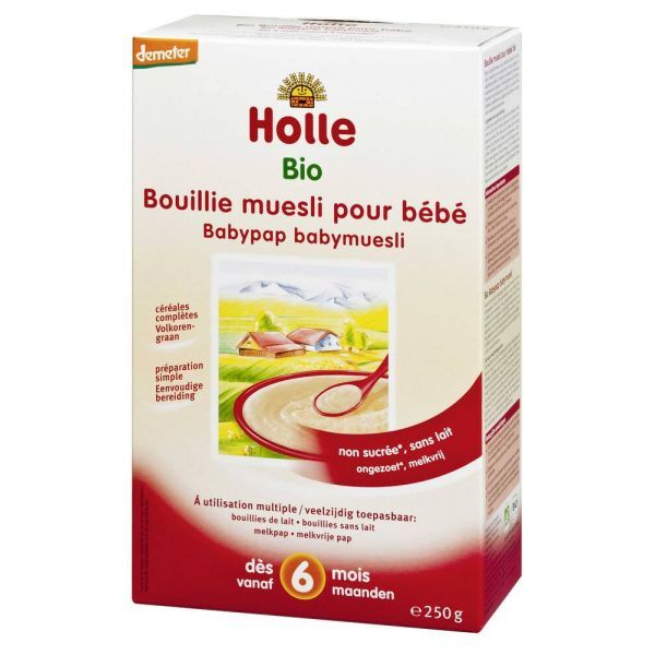 Holle Bouillie muesli, à partir de 6 mois - 250 g