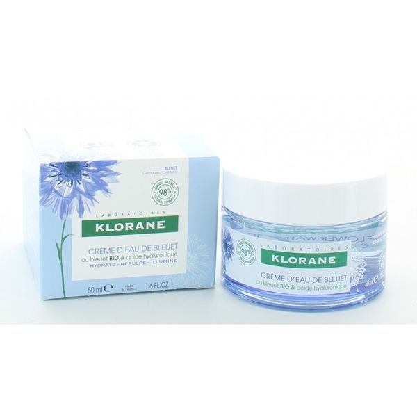 Klorane Creme D'Eau De Bleuet Pot 50 Ml 1