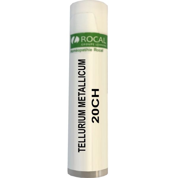 Tellurium metallicum 20ch dose 1g rocal