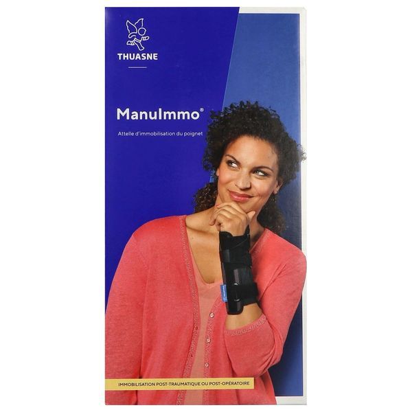 MANUIMMO Attelle de poignet main d'immobilisation, rigide, gauche, taille 4, unité