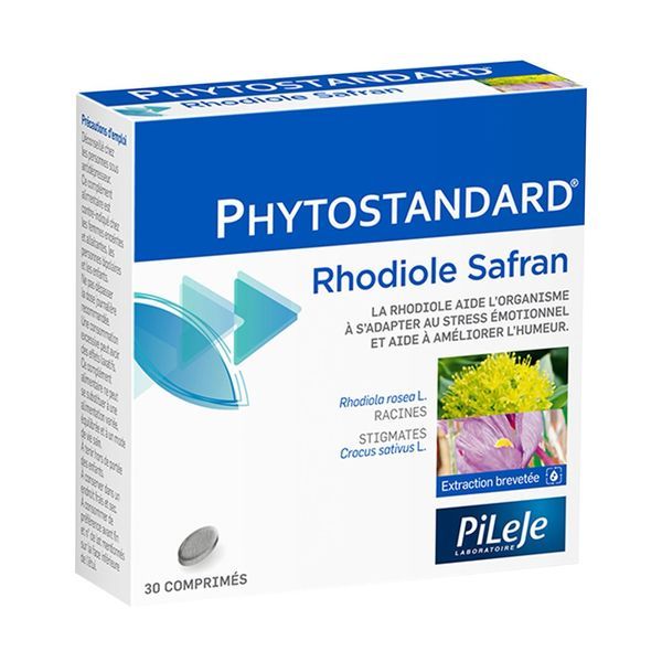 Pilège Phytostandard® - Rhodiole / Safran 30 comprimés