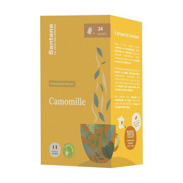 Santane Infusion Camomille Sachet Boite 24