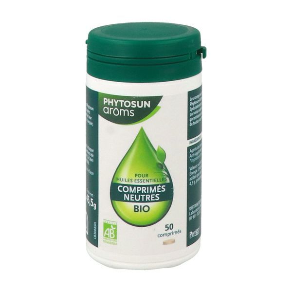 Phytosun Aroms Comprimes Neutres Bio Flacon 50